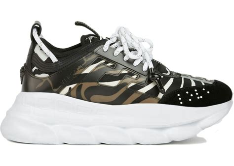 versace chain reaction zebra|versace chain reaction shoes cheap.